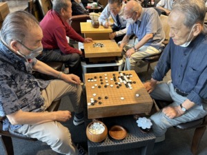 囲碁対戦中！